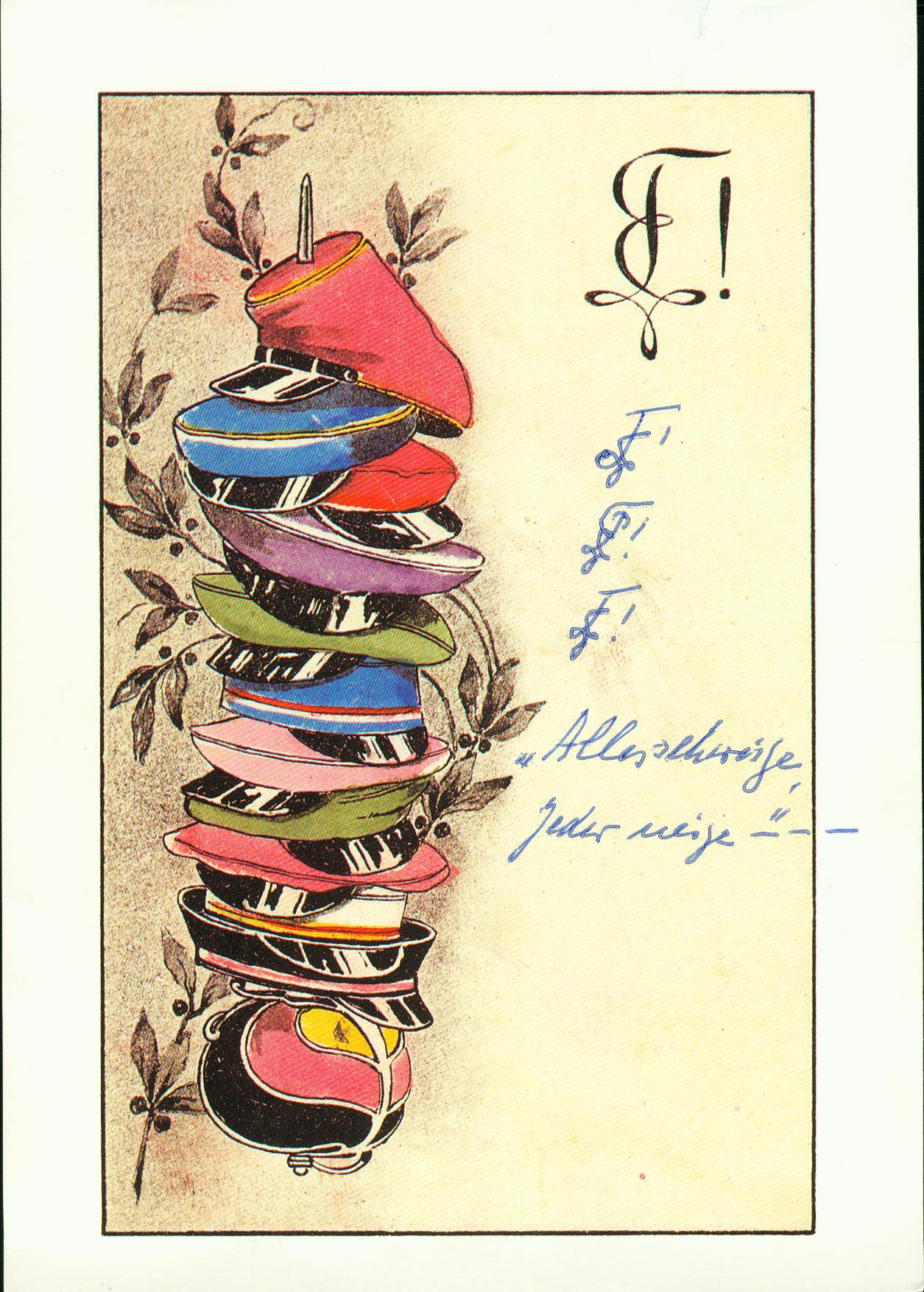 Postkarte 2001 Landesvater